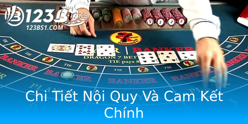 Chi Tiết Nội Quy Và Cam Kết Chính Chi Tiết Nội Quy Và Cam Kết Chính