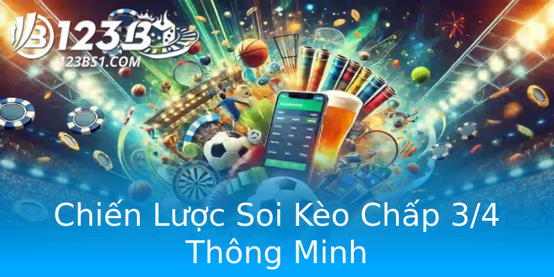 Chiến Lược Soi Kèo Chấp 3/4 Thông Minh Chiến Lược Soi Kèo Chấp 3/4 Thông Minh